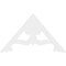 Ekena Millwork Pitch Cornelia Architectural Grade PVC Gable Pediment, 60"W x 35"H x 1"P (14/12) GPP060X035X100CRN - alternate 4